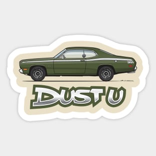 Dust U Sticker